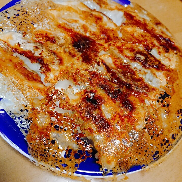 うちの基本の羽根つき餃子の焼き方